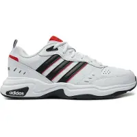 Adidas Baskets basses 'Strutter' rouge / noir / blanc