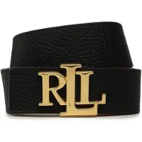 Ralph Lauren Ceinture marron / or / noir