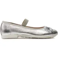 Geox Plie Ballet Pumps Argenté EU 32 Fille