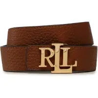 Ralph Lauren Ceinture marron / or