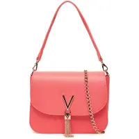 Valentino sac Divina rose, logo V et pampille