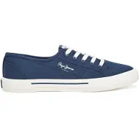 Pepe Jeans Brady Basic Trainers Bleu EU 38 Femme