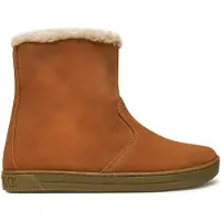 Birkenstock pour fille. 1020206 Bottines en Daim Lille (Coupe Regular) marron (36), Plat, Cuir, Aucun, Casuel, mode enfantine
