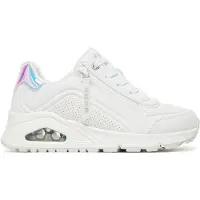 SKECHERS Uno Gen1 Zip And Stride Trainers Blanc EU 37 1/2 Fille