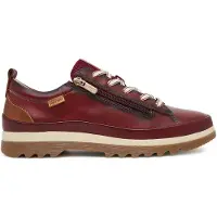 Pikolinos pour femme. W3W-6979 Baskets en cuir marron Vigo (41), Plat, Lacets, Casuel