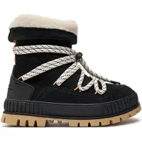 Palladium Dames Bottes Bottes Pallashock Hiver warm gefüttert 94349-008-M noir