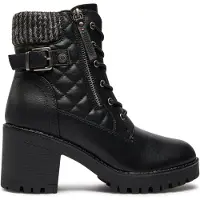 Refresh pour femme. 17231001-NEGRO Bottines 172310 noir (40), 5 à 8 cm, Lacets, Fermeture éclair, Casuel