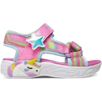 SKECHERS Sandales av. Lumière - Unicorn Rêves - Rose/Multi - - 29 - Sandales