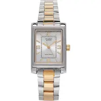 Casio Montre à affichage analogique or / argent