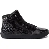 Geox Baskets montantes enfant J KALISPERA GIRL filles - Noir - 36