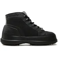 Moon boot - Chaussures rembourrées - Luna Trek Mid Nylon Black pour Homme - Taille 44 - Noir