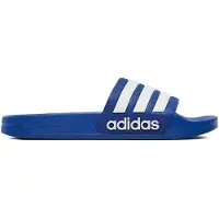 Adidas Mule 'Adilette' bleu marine / blanc