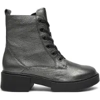 Caprice Bottines à lacets argent