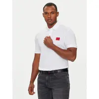 HUGO T-Shirt 'Dereso' rouge / noir / blanc