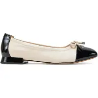 Caprice Ballerines crème / noir