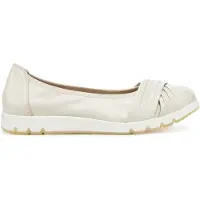 Caprice Ballerines blanc cassé