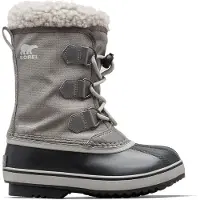 Sorel - Bottes d'après-ski imperméables et isolantes - Yoot Pac Nylon WP Quarry Dove - Taille Enfant 35 - Gris