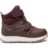 Viking Bottes d'Hiver - Equip Defence Warm WP 2V - Grape/Antiqui - - 31 - Bottes d'Hiver