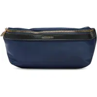 WITTCHEN Sac banane pour femme Young Collection en nylon légèrement brillant avec des détails en similicuir