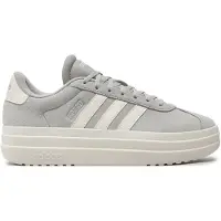Adidas Baskets basses 'VL Court Bold' gris / blanc