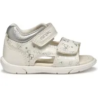 Geox Filles Sandales classiques B556FD 000BC C0007 Couleur : Blanc Taille : 23