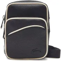 Lacoste sac à épaule bandoulière Angy Crossover Bag Abimes Farine bleu marine