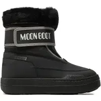 Moon Boot Bottes neige enfant MB JR PARK STRAP garcons - Noir - 31