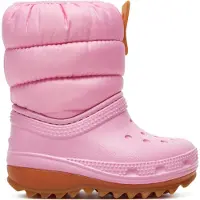 Crocs Bottes de neige rose