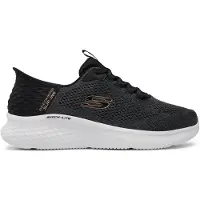 SKECHERS Sneakers 232466-BKGY in Black color size 43