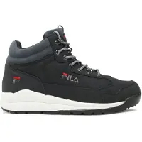 FILA Bottines à lacets 'Alpha' gris / rouge / noir