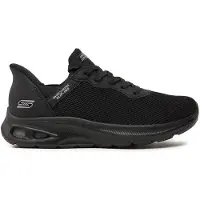 SKECHERS Slip-Ins : Bobs Sport Unity 117509-BBK, Baskets, Femme, Noir, Taille : 39