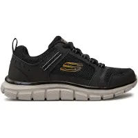 SKECHERS Track-Knockhill 232001-BKGD, Baskets, Hommes, Noir