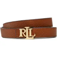 Ralph Lauren Ceinture 'Vikian' marron châtaigne / cognac