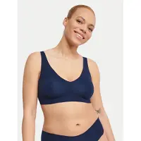 Sloggi Soutien-gorge 'ZERO Feel 2.0' bleu marine / gris clair