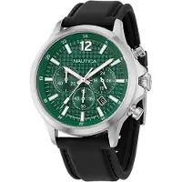 Nautica Montre à affichage analogique 'NCT BLUEOCEAN' vert / noir / argent