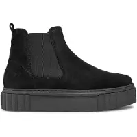 Tamaris Femme Bottine moderne Chelsea Boot semelle large 1-25460-41, Taille:37 EU, Couleur:Noir