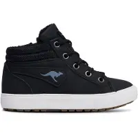 Kangaroos Baskets montantes enfant KAVU I garcons - Noir - 32