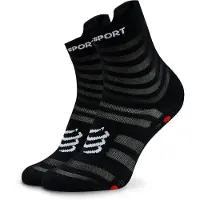 Compressport Pro Racing Socks v4.0 Ultralight Run High Black/Red T1