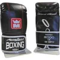 Montana Gants de sac MS 2000 - Noir et rouge
