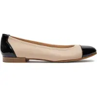 Tamaris Ballerines nude / noir