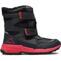 Kappa Cekis Tex T 260903T-6722, chaussures d'hiver, pour filles, bleu foncé, taille : 40