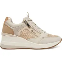 Tamaris élégantes chaussures à lacets beige en taille 39