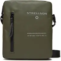 Strellson Sac à bandoulière 'Stockwell 2.0 Marcus' olive / blanc naturel