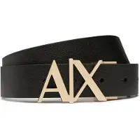 Armani Exchange Ceinture or / noir