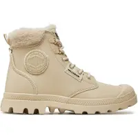 Palladium Bottines à lacets 'Pampa' beige