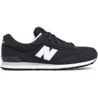 New Balance unisex pour enfant. GC515V1 Baskets 515 noir (38.5), Plat, Lacets, Casuel, Mesh, mode enfantine
