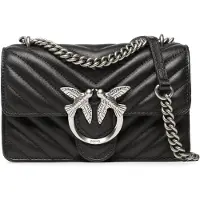 Pinko Sac à bandoulière 'Love One' noir