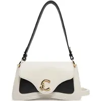 Coccinelle Sac bandoulière 'C-Me' or / noir / blanc