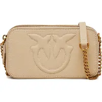 Pinko Sac à bandoulière 'Crossbody Bag 'Carrie'' beige