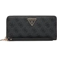 GUESS Porte-monnaies 'Laurel II' gris foncé / noir